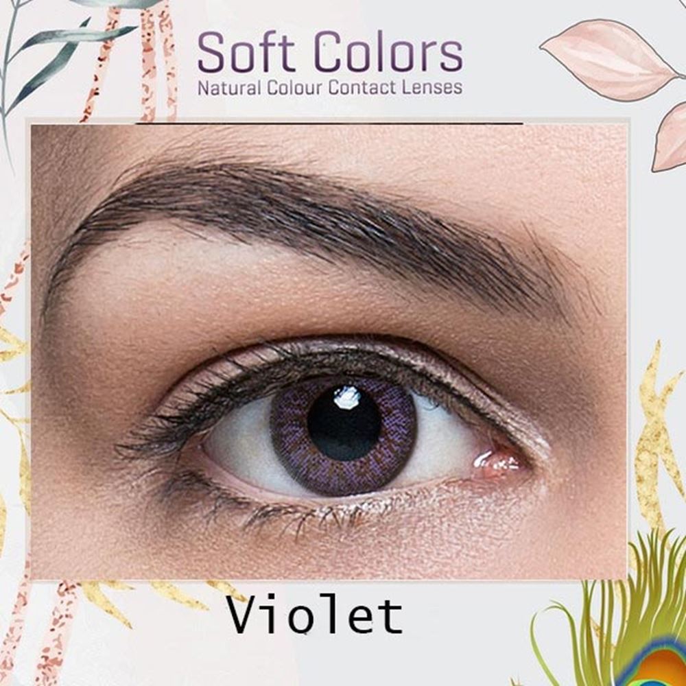 Elegance Soft Colors Renkli Lens 2'li Paket (Hareli) Numarasız