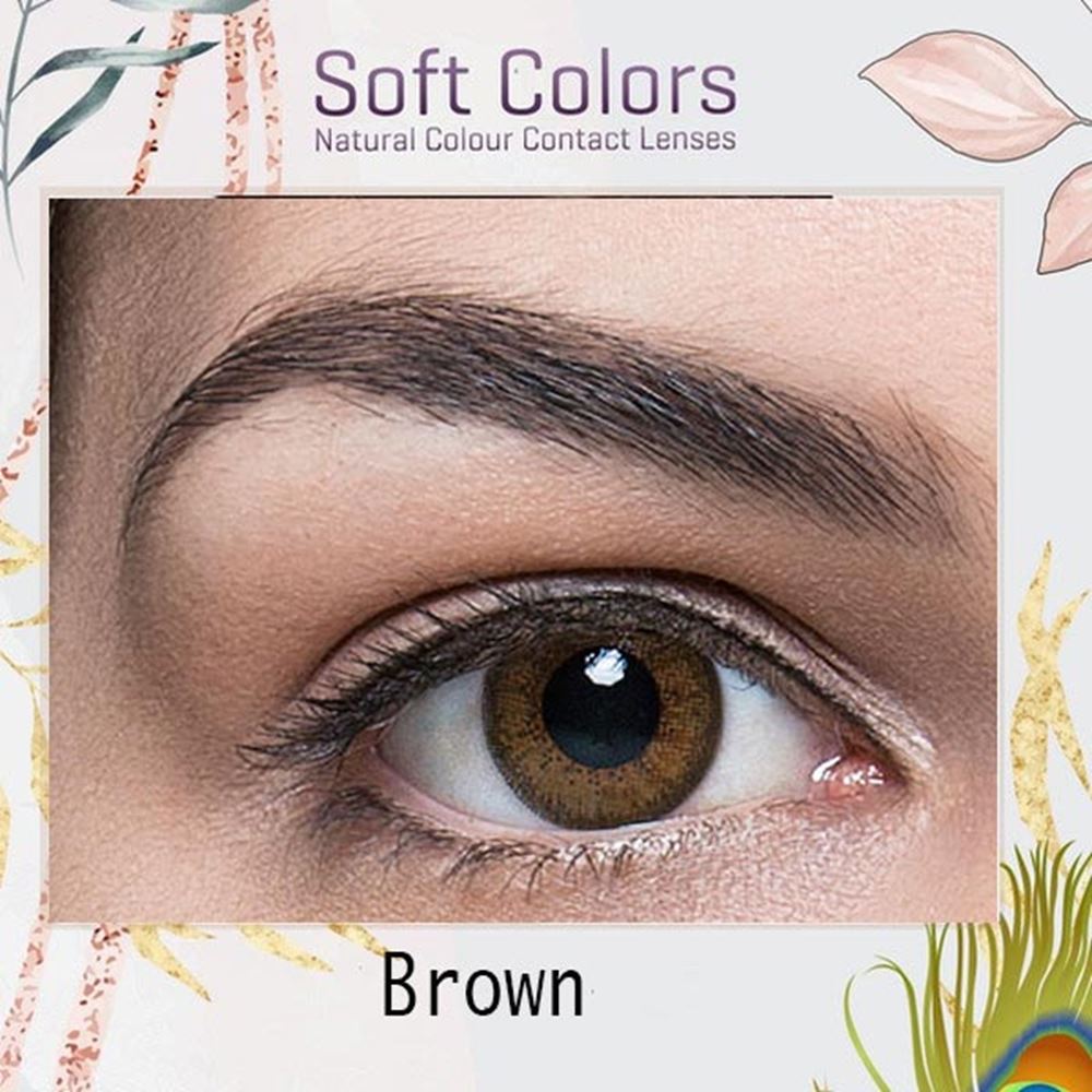 Elegance Soft Colors Renkli Lens 2'li Paket (Hareli) Numarasız