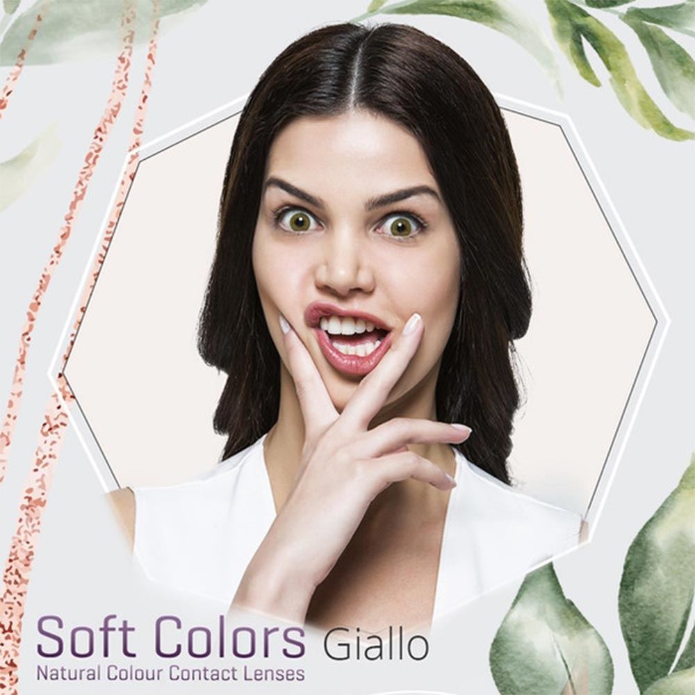 Elegance Soft Colors Renkli Lens 2'li Paket (Hareli) Numarasız