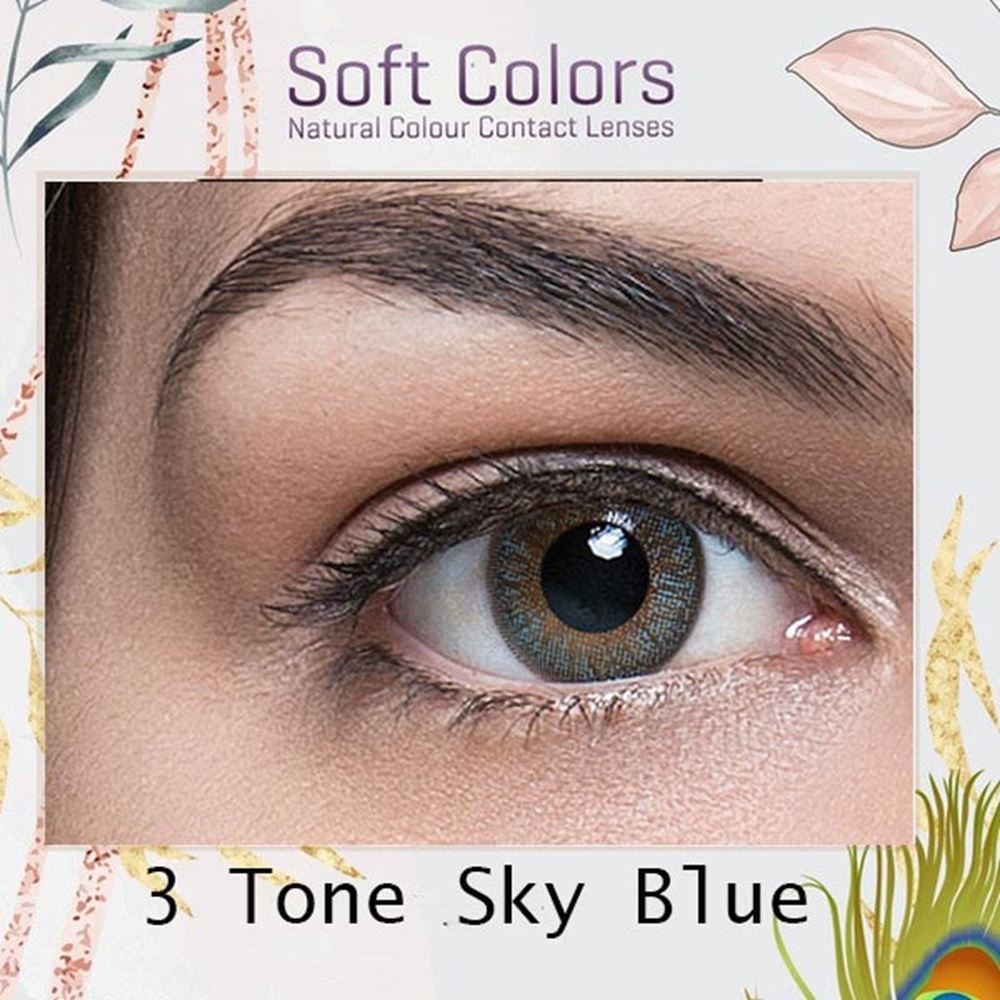 Elegance Soft Colors Renkli Lens 2'li Paket (Hareli) Numarasız