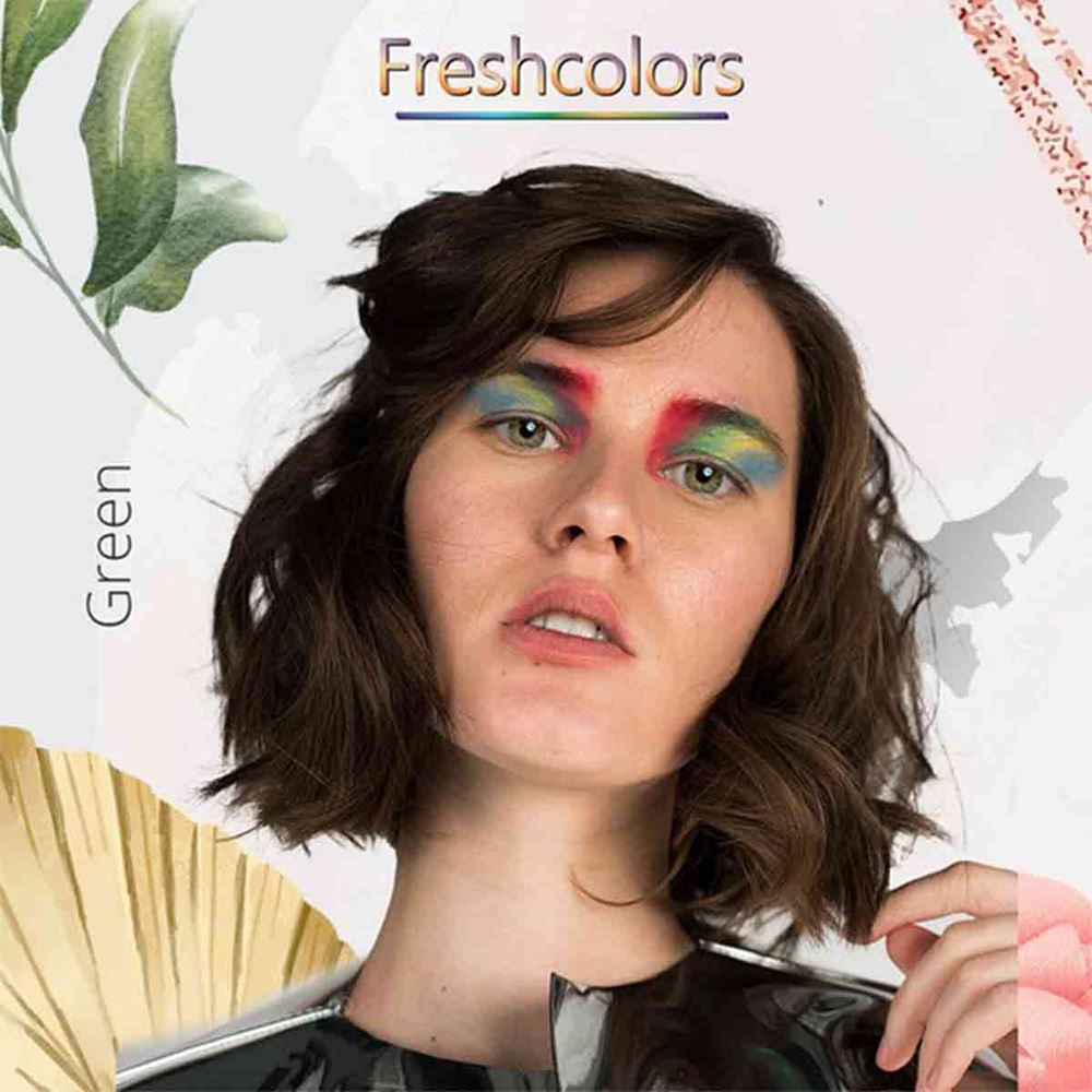 Elegance Fresh Colors Renkli Lens 2'li Paket Numarasız (Hareli)