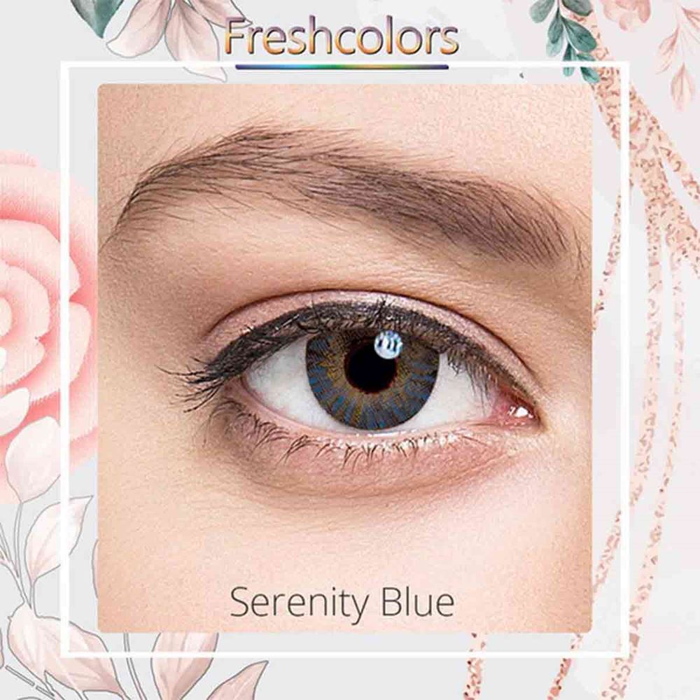Elegance Fresh Colors Renkli Lens 2'li Paket Numarasız (Hareli)