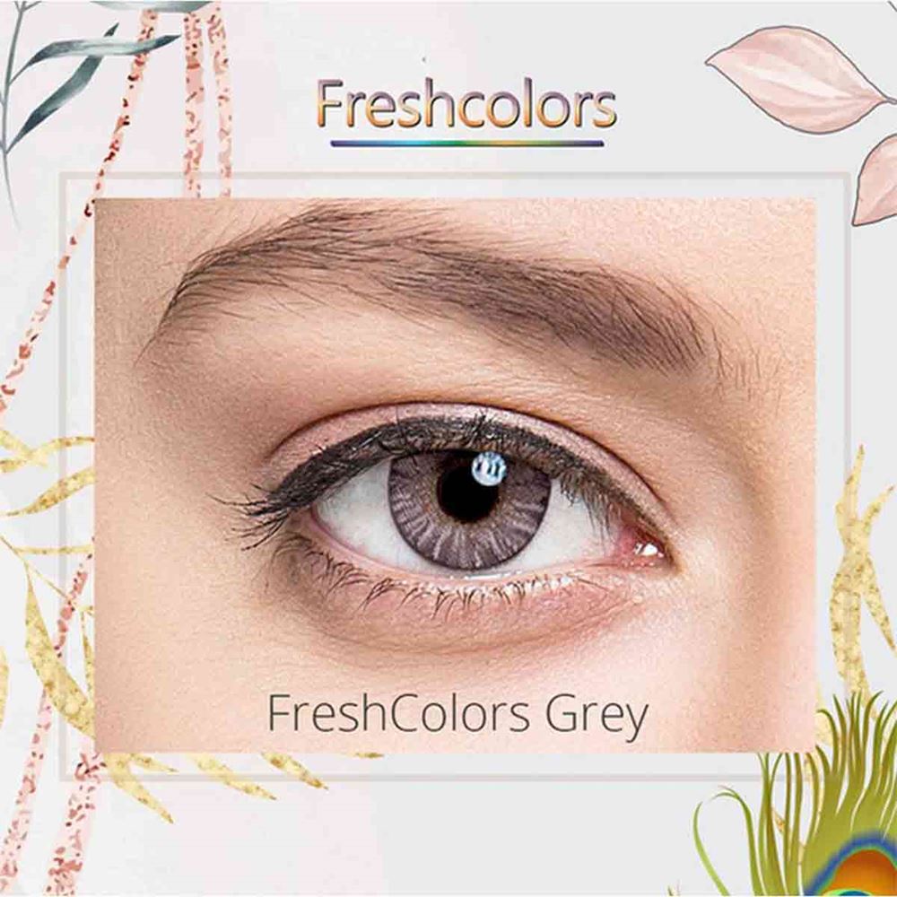 Elegance Fresh Colors Renkli Lens 2'li Paket Numarasız (Hareli)