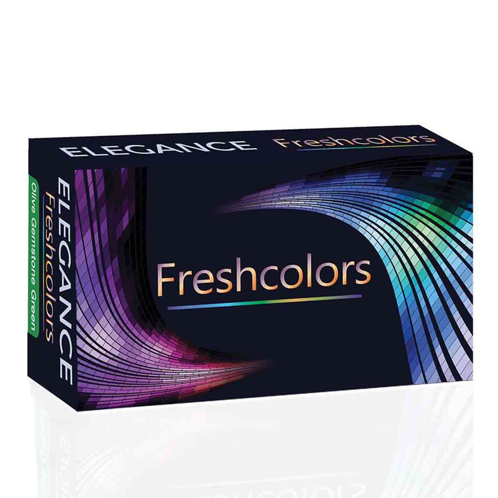 Elegance Fresh Colors Renkli Lens 2'li Paket Numarasız (Hareli)