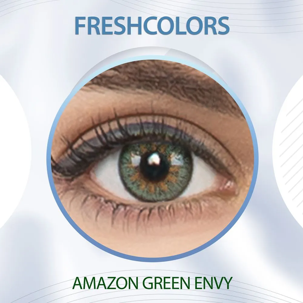 Elegance Fresh Colors AMAZON Renkli Lens 2'li Paket