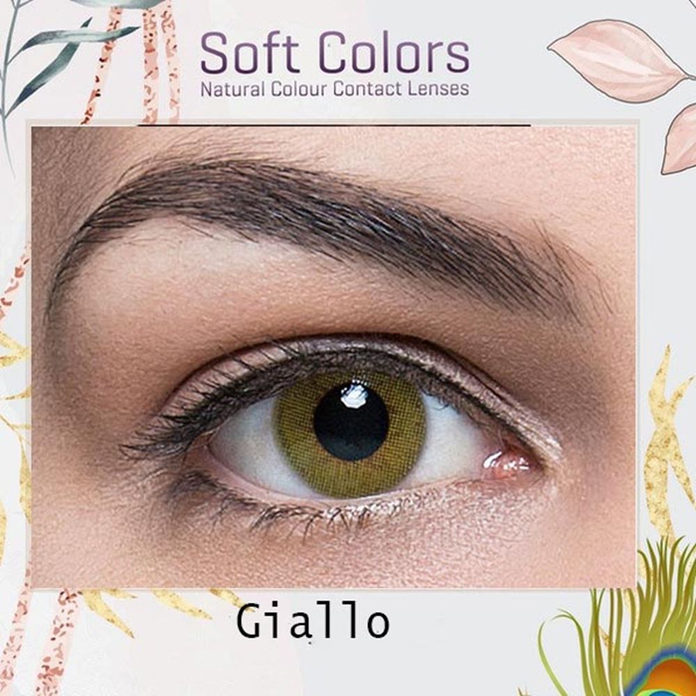 Elegance Soft Colors Renkli Lens 2'li Paket (Hareli) Numaralı