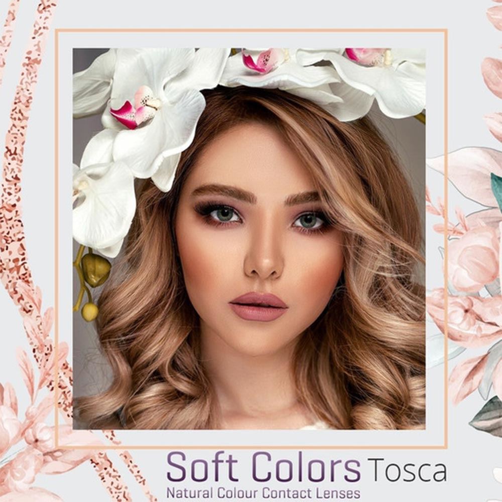 Elegance Soft Colors Renkli Lens 2'li Paket (Hareli) Numaralı