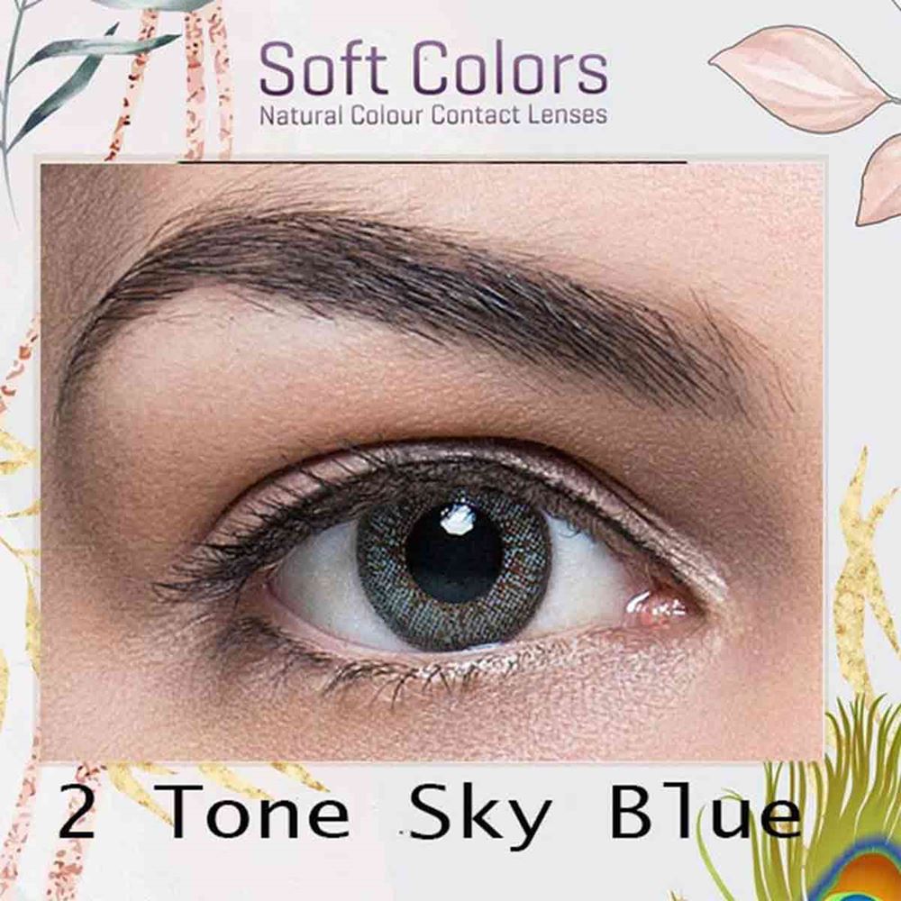 Elegance Soft Colors Renkli Lens 2'li Paket (Hareli) Numaralı