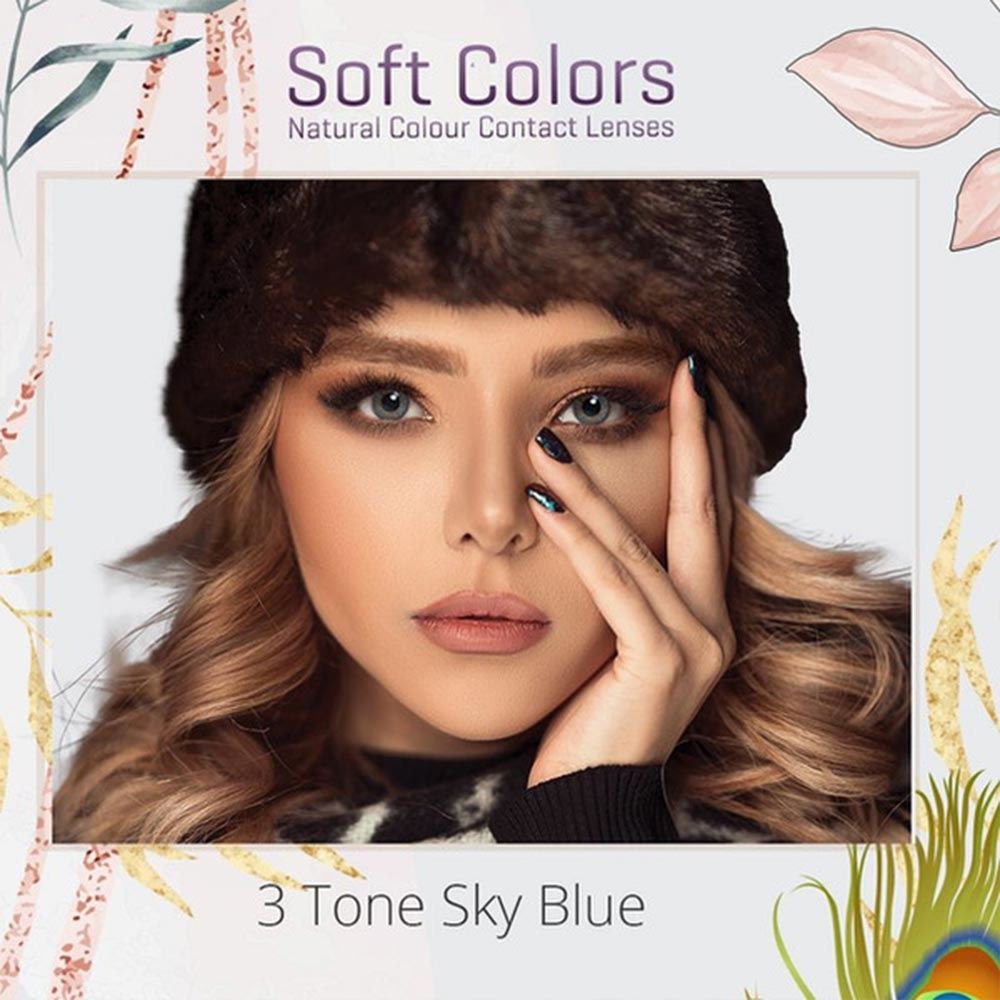Elegance Soft Colors Renkli Lens 2'li Paket (Hareli) Numaralı
