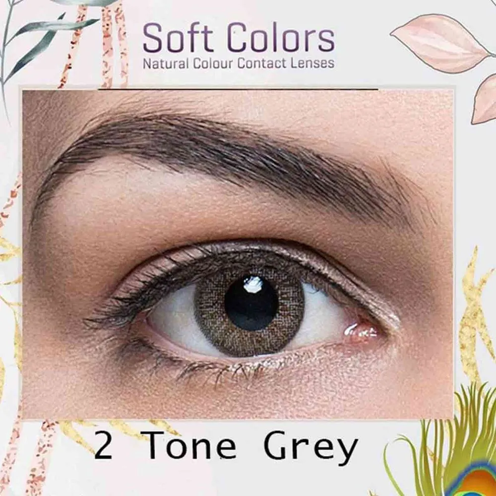 Elegance Soft Colors Renkli Lens 2'li Paket (Hareli) Numaralı