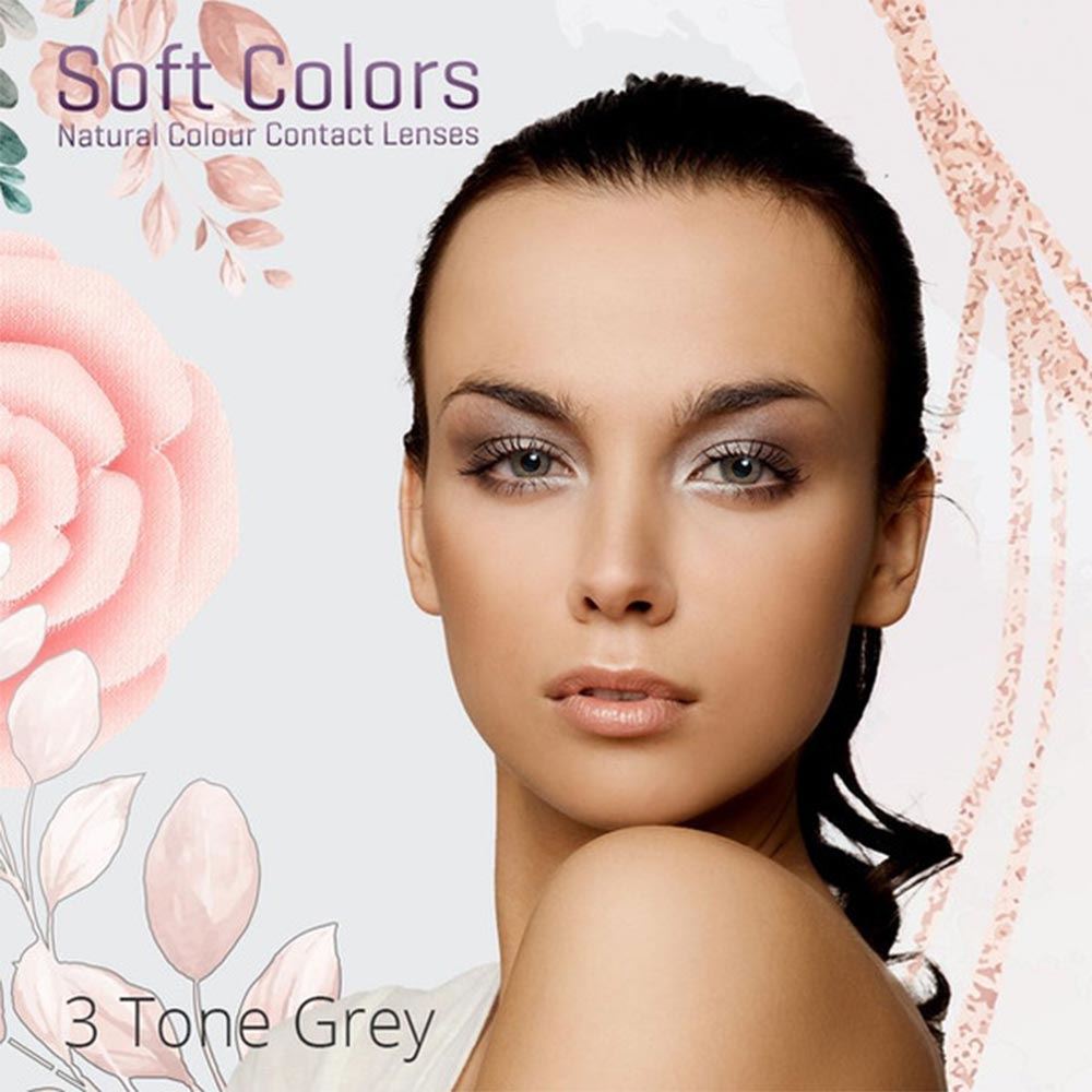 Elegance Soft Colors Renkli Lens 2'li Paket (Hareli) Numaralı