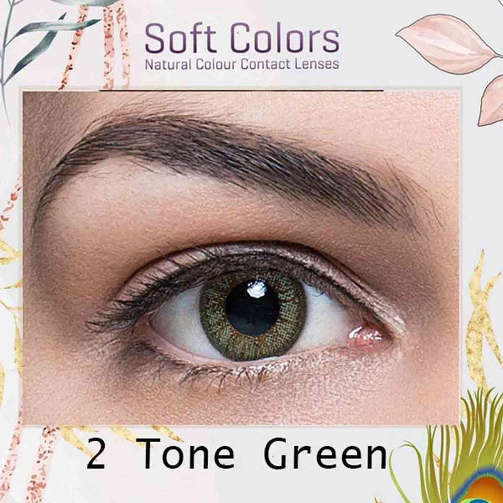 Elegance Soft Colors Renkli Lens 2'li Paket (Hareli) Numaralı