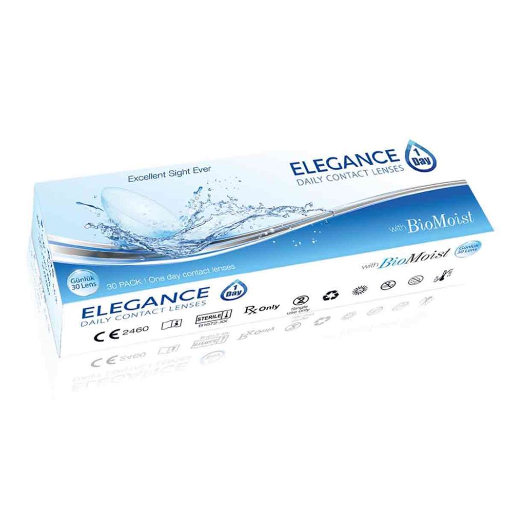 Elegance 1 Day Bio Moist 8.6 30'lu Paket
