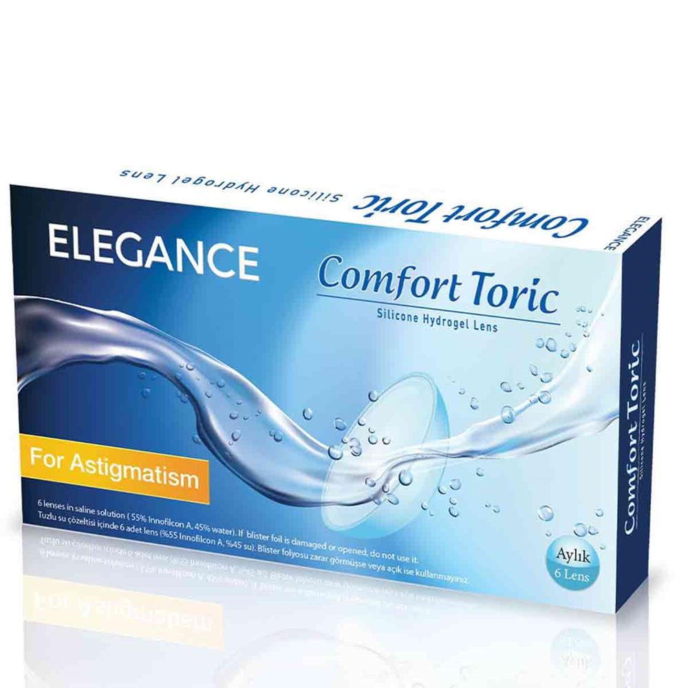 Elegance Comfort Toric Lens 6'lı Paket