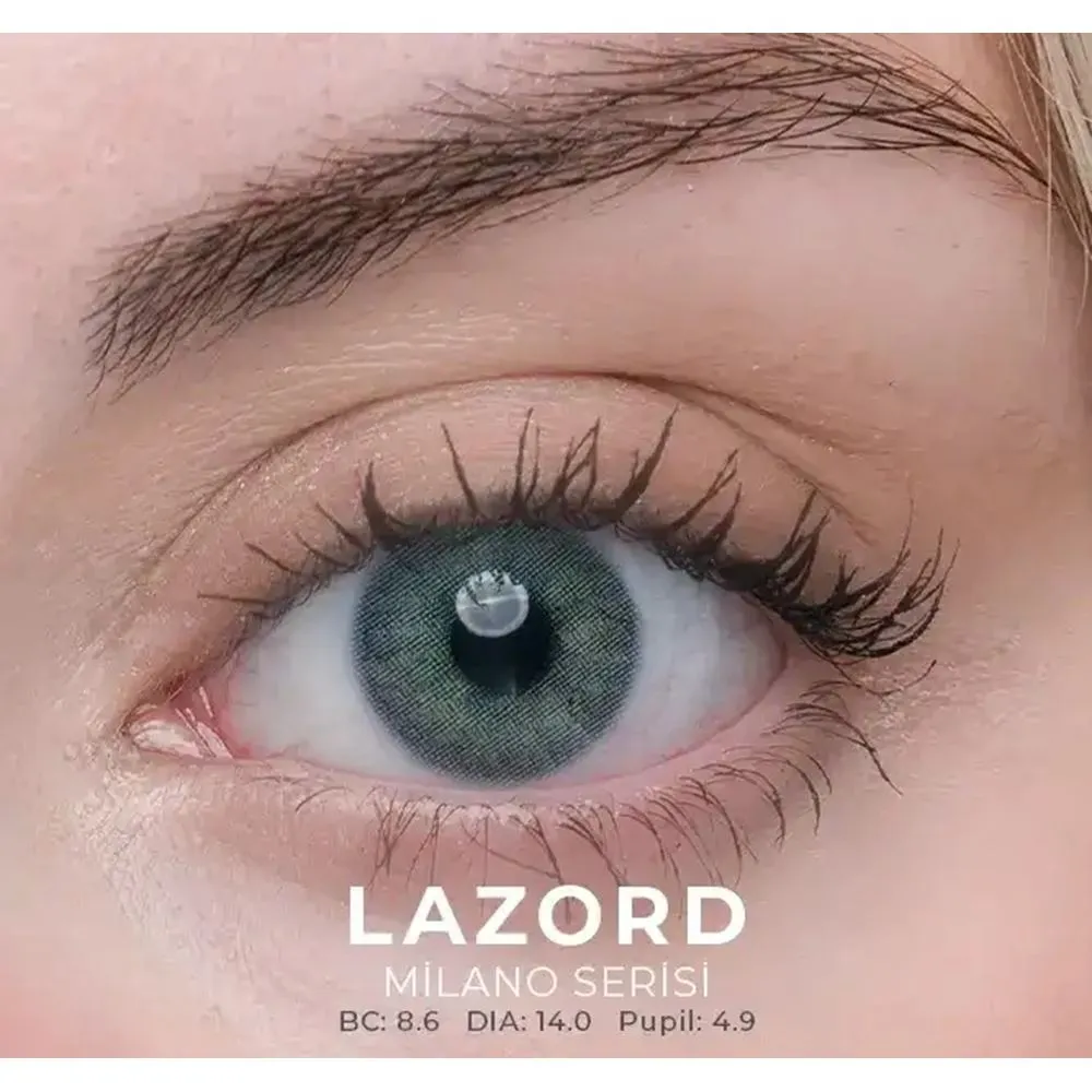Labella Milano Renkli Lens 2'li Paket Haresiz Yıllık Numarasız