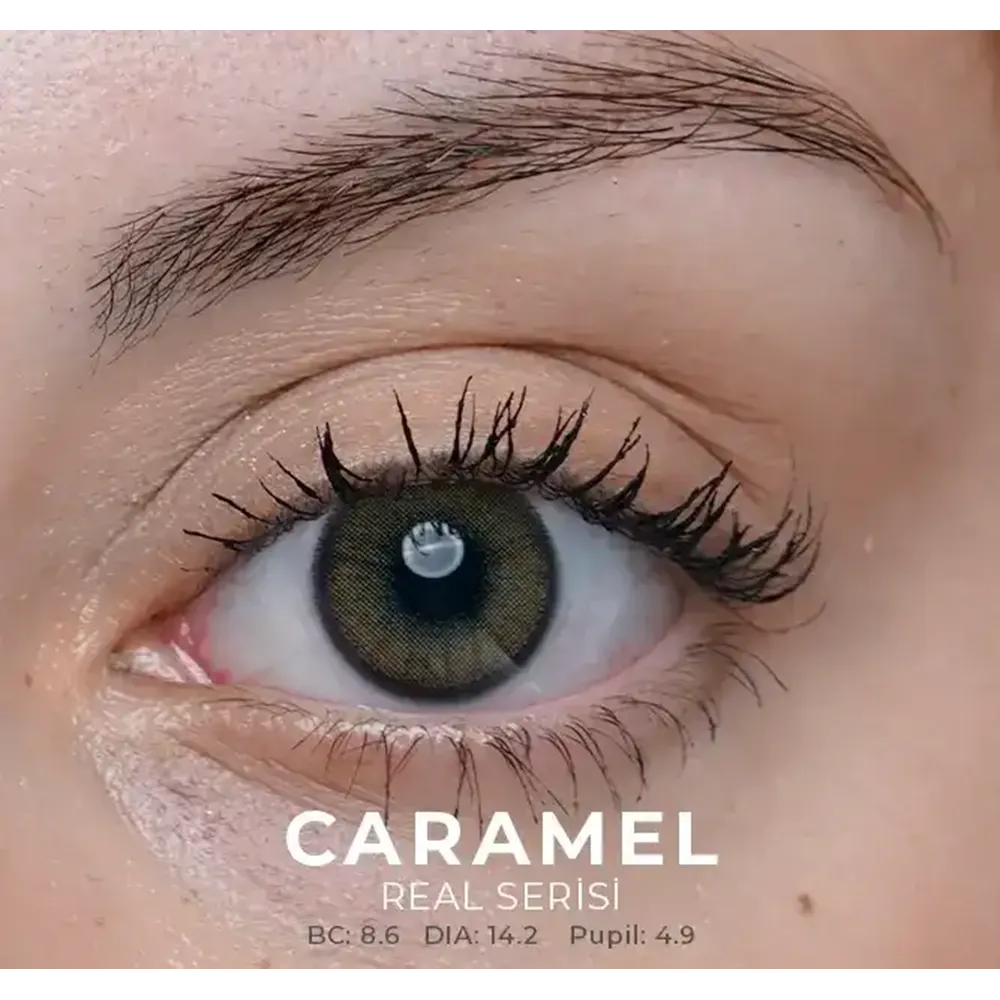 Labella Real Renkli Lens 2'li Paket Hareli Yıllık Numarasız 