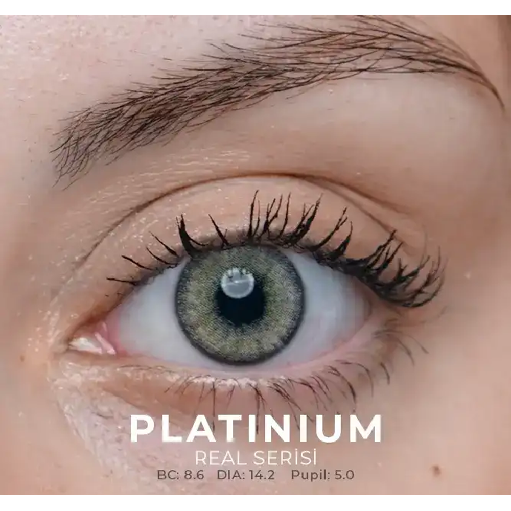 Labella Real Renkli Lens 2'li Paket Hareli Aylık Numarasız 