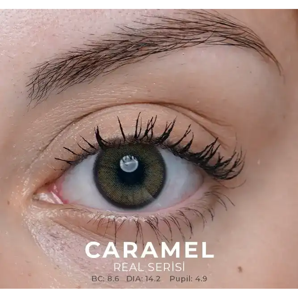 Labella Real Renkli Lens 2'li Paket Hareli Aylık