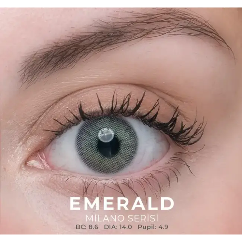 Labella Milano Haresiz Renkli Lens 2'li Paket Aylık Numarasız