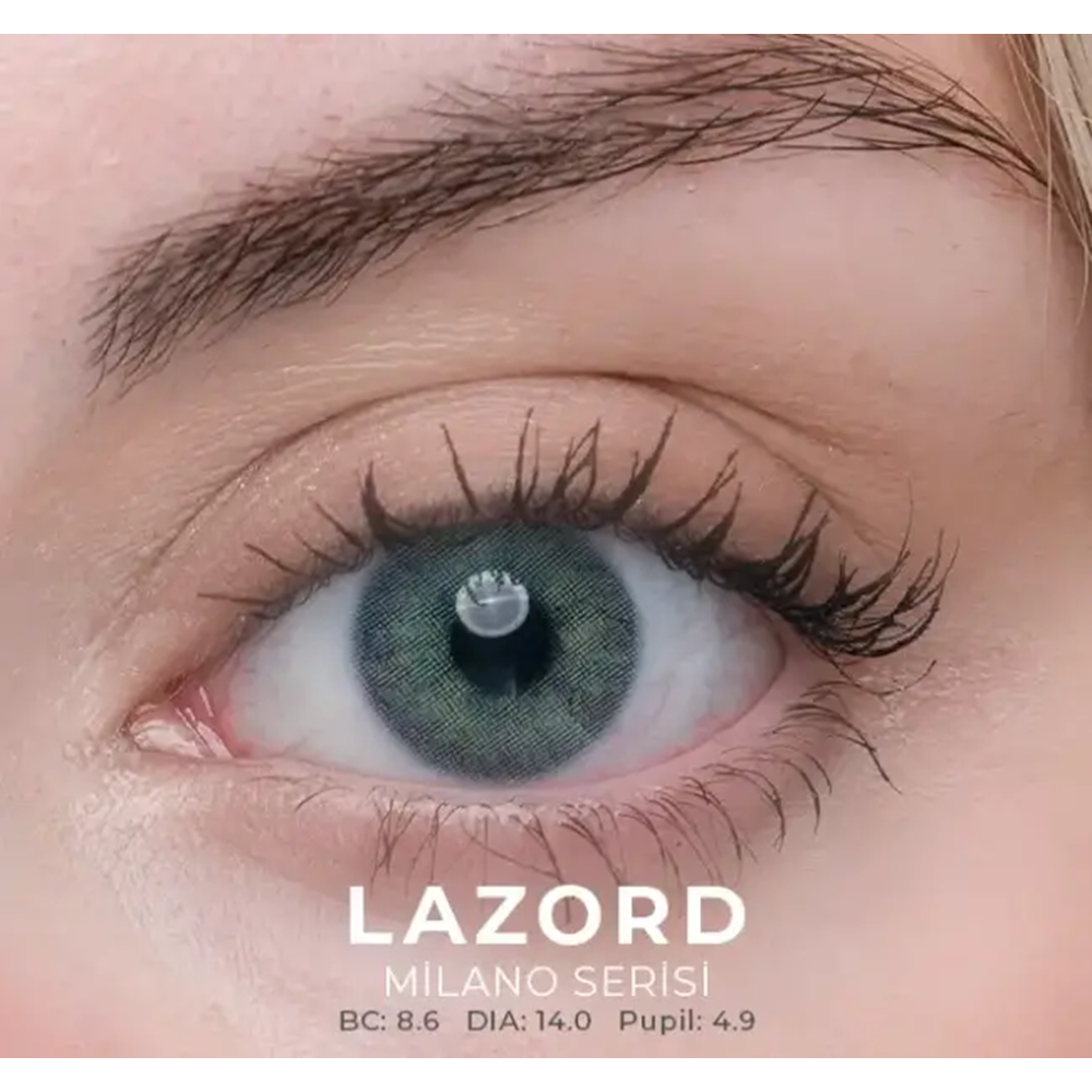 Labella Milano Haresiz Renkli Lens 2'li Paket Aylık Numarasız