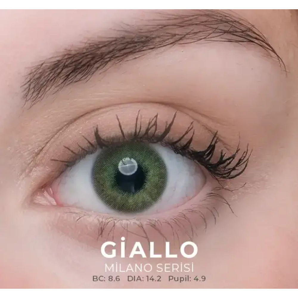 Labella Milano Haresiz Renkli Lens 2'li Paket Aylık