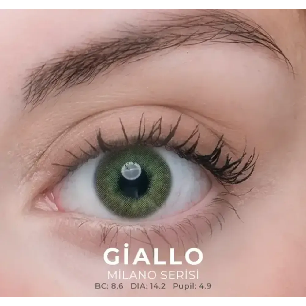 Labella Milano Haresiz Renkli Lens 2'li Paket Aylık