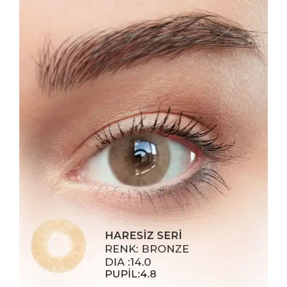 Iconic Renkli Lens 2'li Paket Haresiz Numaralı