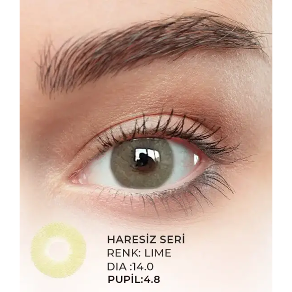Iconic Renkli Lens 2'li Paket Haresiz Numaralı