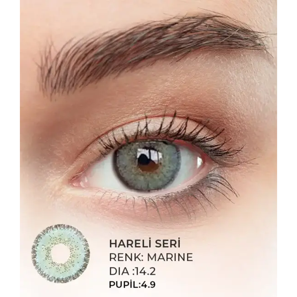 Iconic Renkli Lens 2'li Paket Hareli Numarasız