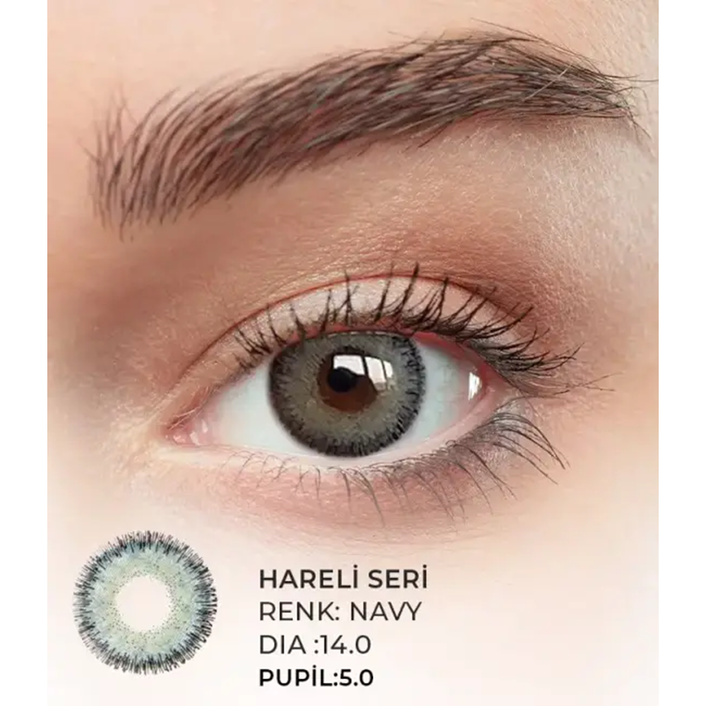 Iconic Renkli Lens 2'li Paket Hareli Numarasız