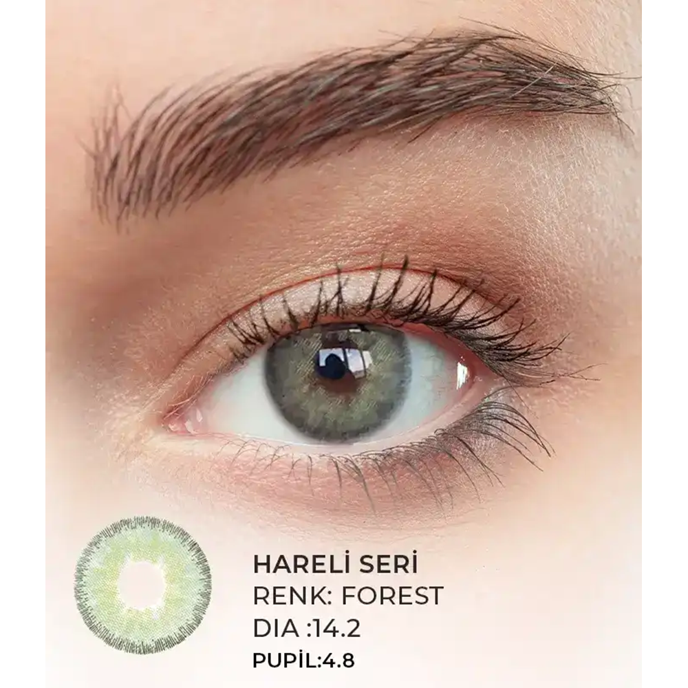Iconic Renkli Lens 2'li Paket Hareli