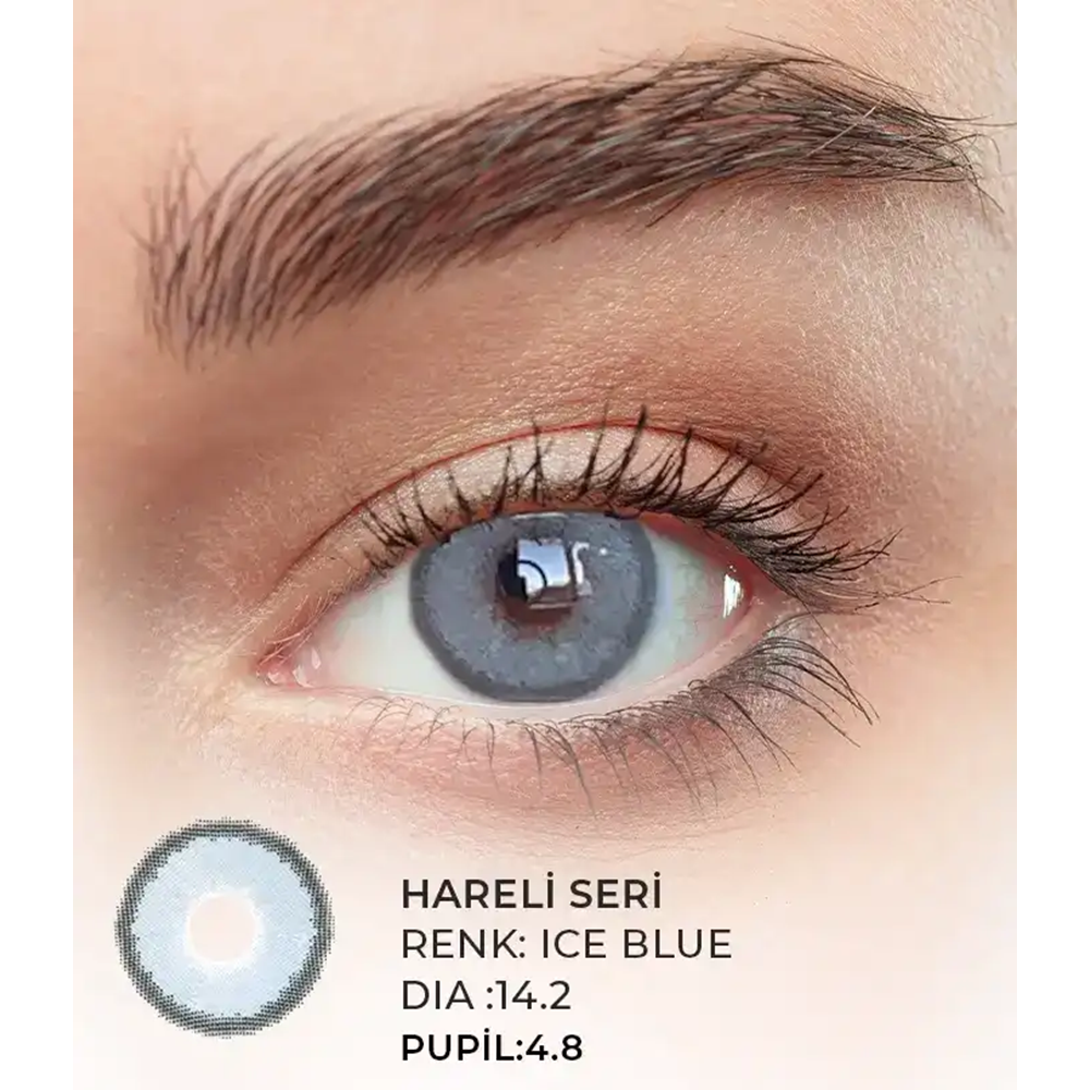 Iconic Renkli Lens 2'li Paket Hareli
