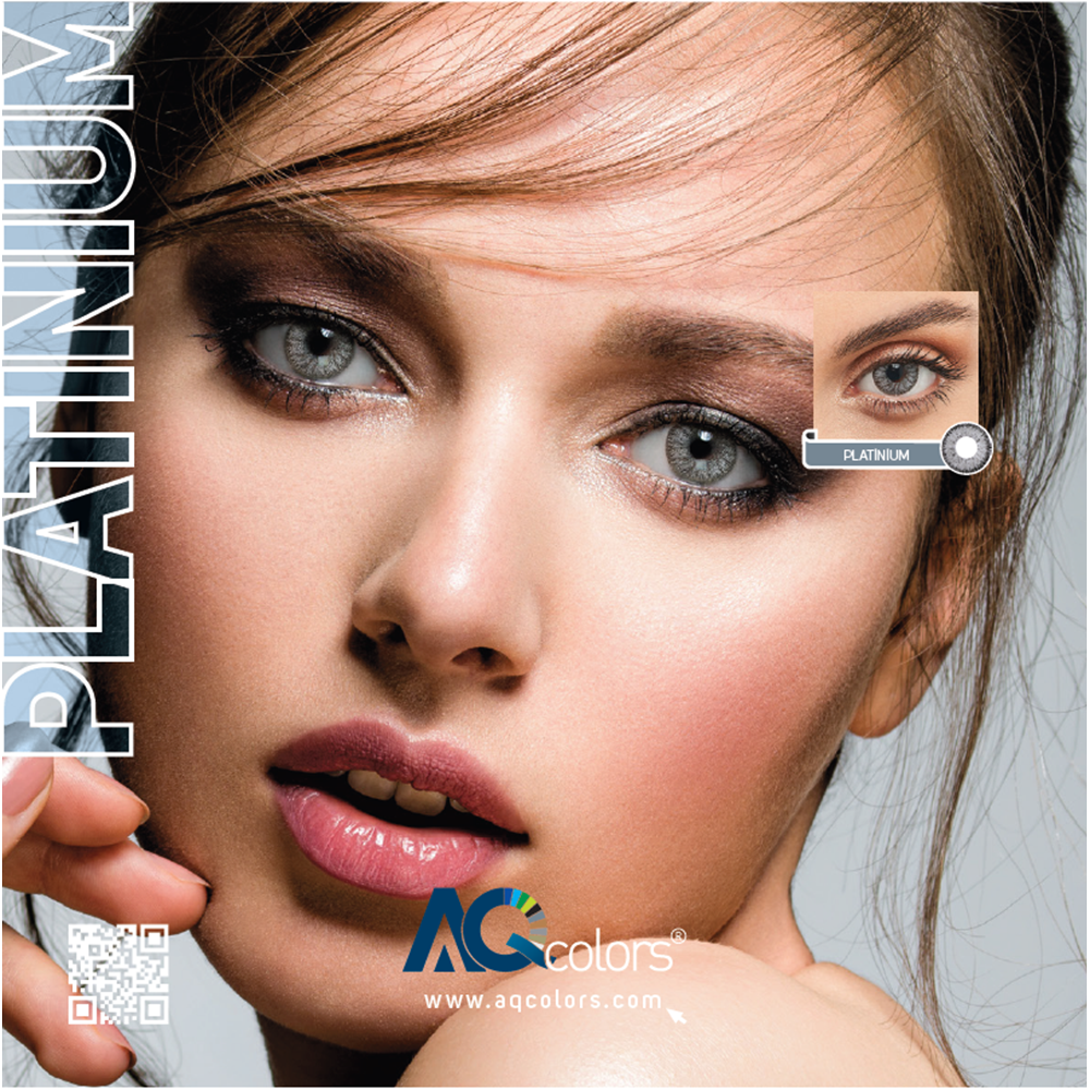 AQ Colors Numaralı Renkli Lens + 60 ML Solüsyon Hediye 