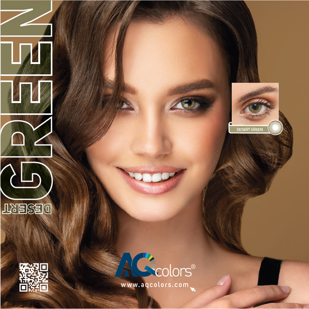 AQ Colors Numaralı Renkli Lens + 60 ML Solüsyon Hediye 