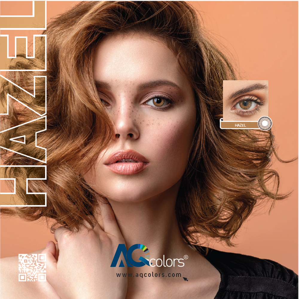 AQ Colors Numaralı Renkli Lens + 60 ML Solüsyon Hediye 