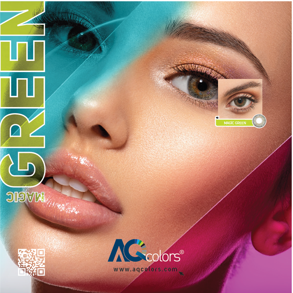 AQ Colors Numaralı Renkli Lens + 60 ML Solüsyon Hediye 
