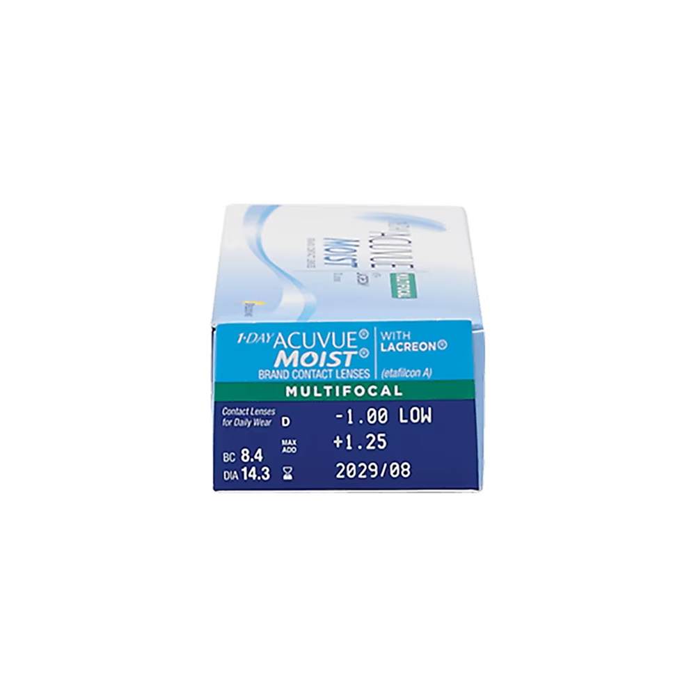1-Day Acuvue Moist Multifocal Günlük Lens 30 Paket