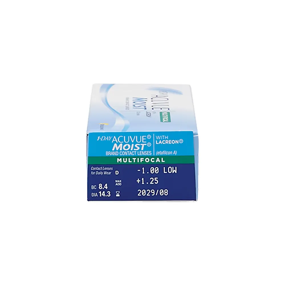 1-Day Acuvue Moist Multifocal Günlük Lens 30 Paket