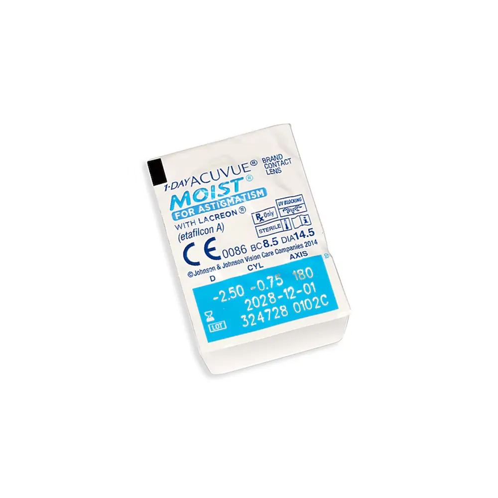 1 Day Acuvue Moist For Astigmatism Günlük Lens 30 Paket