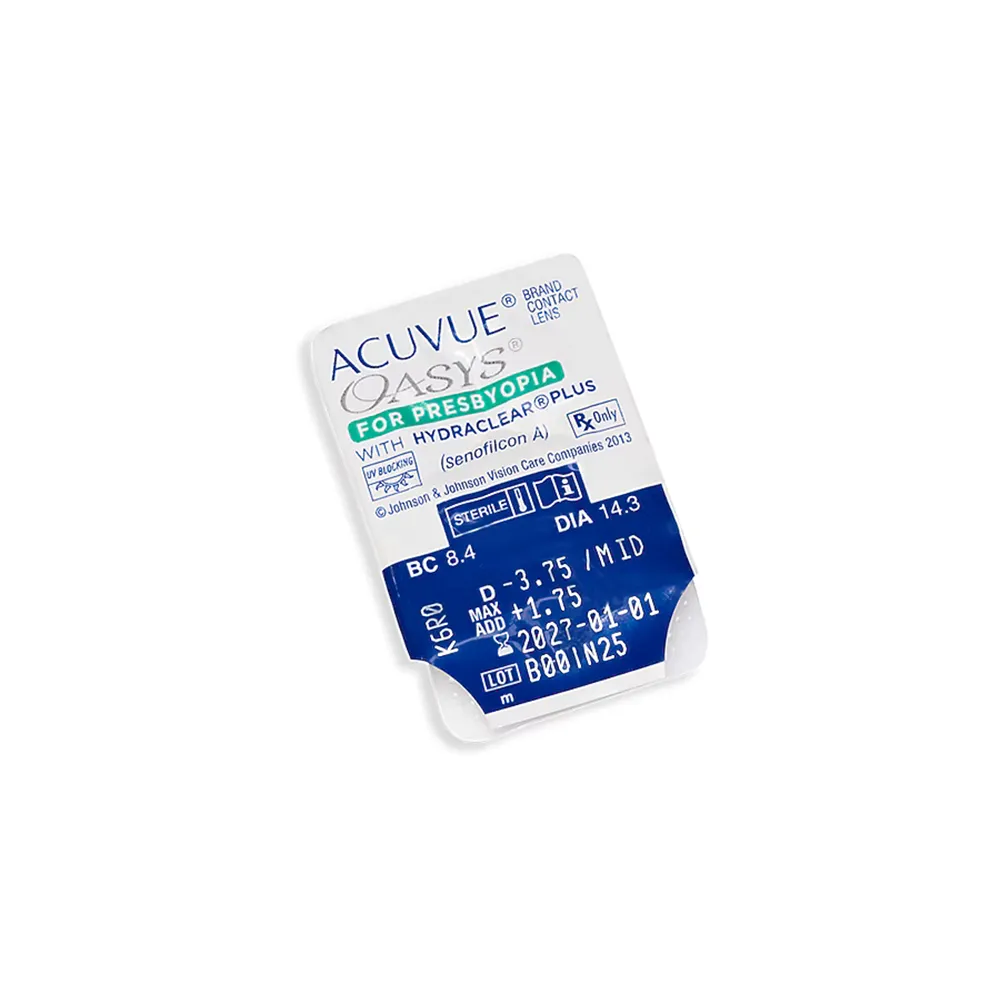 Acuvue Oasys Multifocal Lens 6'lı Paket (Yakın-Uzak)