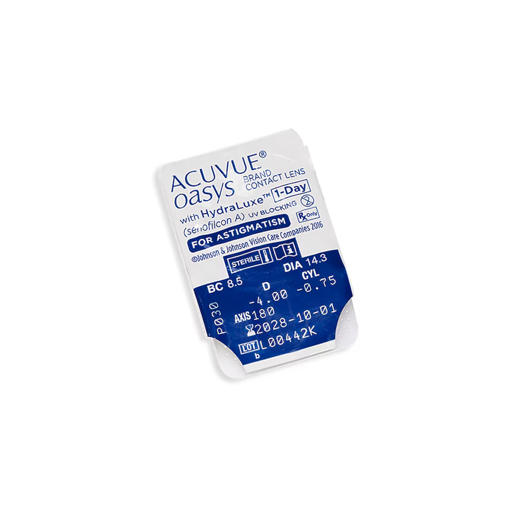 Acuvue Oasys 1-Day For Astigmatism Günlük Lens 30 Paket