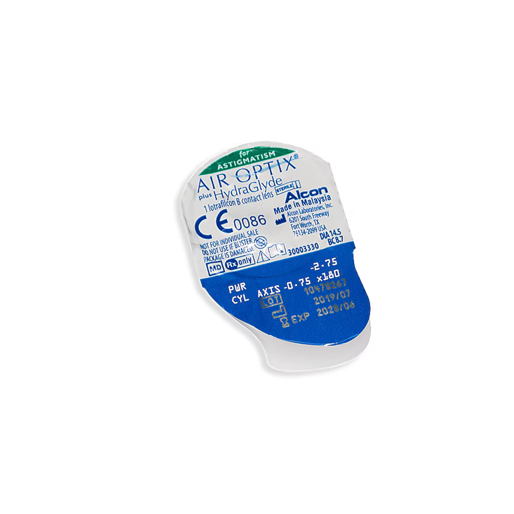 Air Optix Plus HydraGlyde For Astigmatism Toric