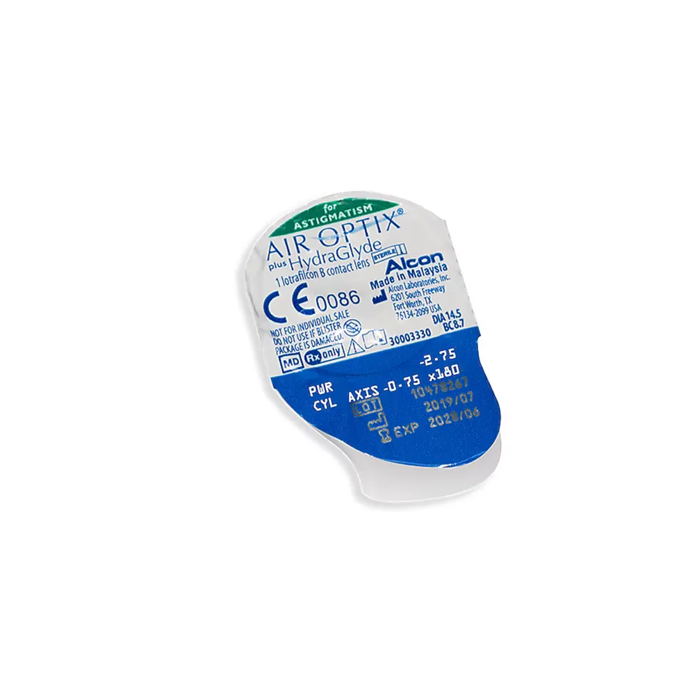 Air Optix Plus HydraGlyde For Astigmatism Toric