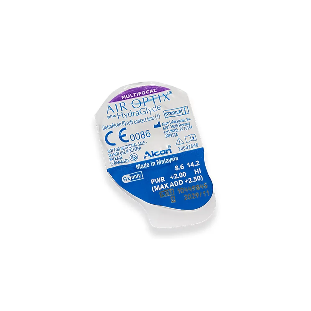 Air Optix Plus HydraGlyde Multifocal Lens 6'lı Paket