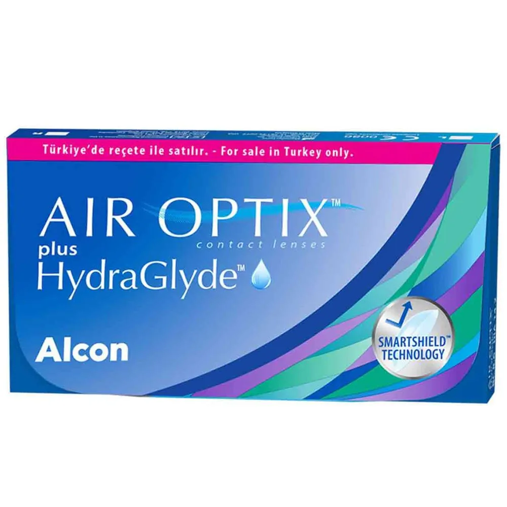 Air Optix Plus HydraGlyde Lens 6'lı Paket