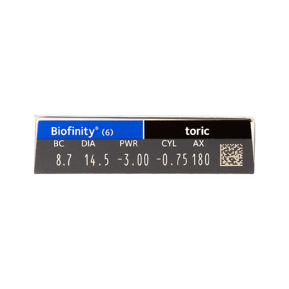 Biofinity Toric Lens 6'lı Paket (Astigmat)