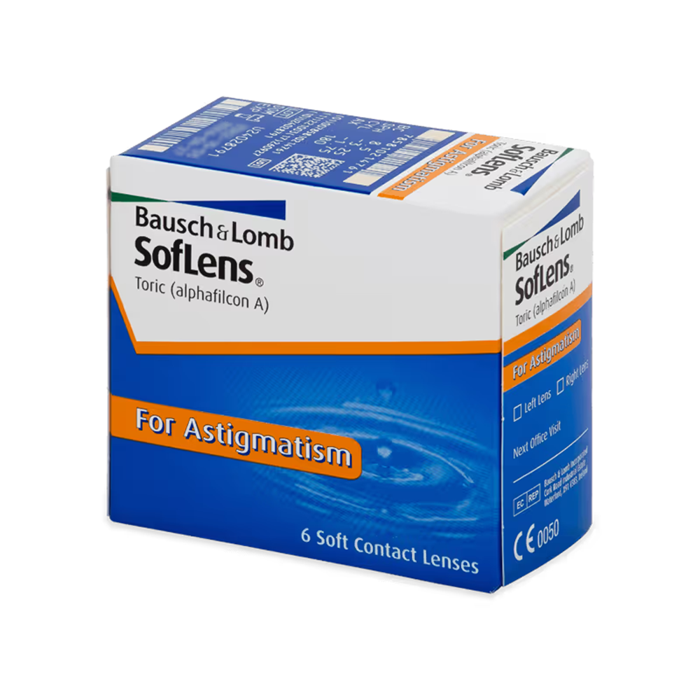 SofLens Toric For Astigmatism Lens 6'lı Paket (SofLens 66 Toric)