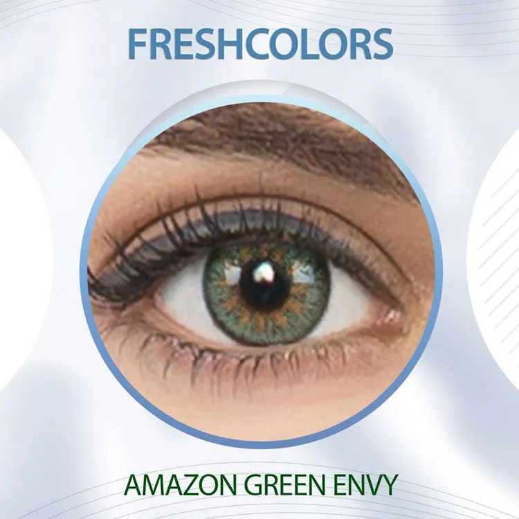 Elegance Fresh Colors AMAZON Renkli Lens 2'li Paket
