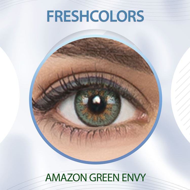 Elegance Fresh Colors AMAZON Renkli Lens 2'li Paket
