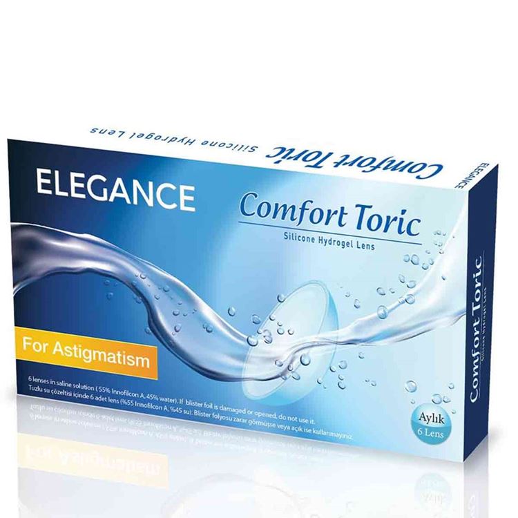 Elegance Comfort Toric Lens 6'lı Paket